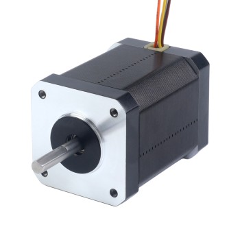 Nema 17 Yüksek Sıcaklık Adım Motoru 65 Ncm (92 oz.in) Yalıtım Sınıfı H 180C