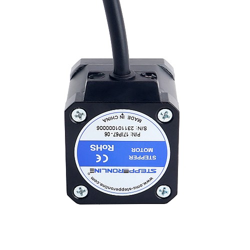 P Serisi IP67 Su Geçirmez Nema 17 Adım Motoru 2.0A 0.59Nm (83.57oz.in)