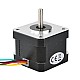 Nema 17 Unipolar 0,9 derece 16 Ncm (22,66 oz.in) 0,3 A 42x42x34 mm 6 Kablo