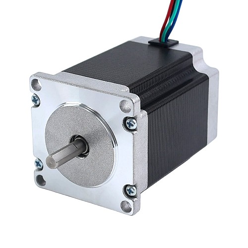 E Serisi Nema 23 Bipolar 1,8 derece 2,0Nm(283,22oz.in) 2,8 A 57x57x76 mm 4 Kablo