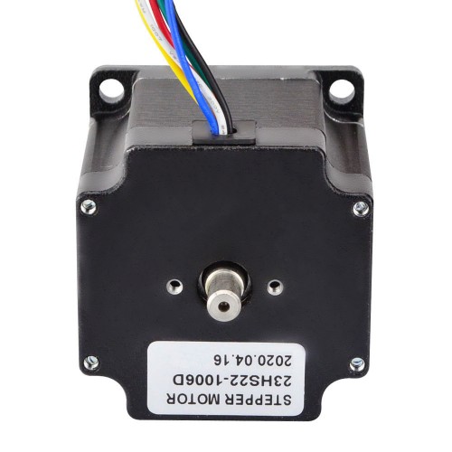 Çift Şaftlı Nema 23 Tek Kutuplu 1,8 derece 90 Ncm (127,5 oz.in) 1A 57x57x56mm 6 Kablo