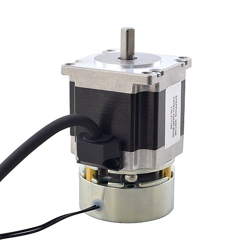 Nema 23 Step Motor 1,26 Nm (178 oz.in) Fren Sürtünme Torku 2,0 Nm (283 oz.in) ile