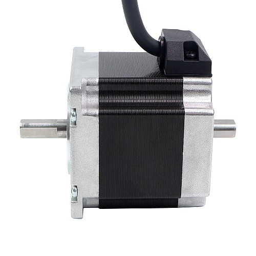 Çift Şaftlı Nema 23 Bipolar 1,2 Nm (169,9 oz.in) 2,8 A 57x57x56 mm 4 Kablo