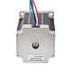Nema 23 Unipolar 1,8 derece 1,35 Nm (191,2 oz.in) 1A 57x57x76mm 6 Kablo Nema 23 Unipolar 1,8 derece 1,35 Nm (191,2 oz.in) 1A 57x57x76mm 6 Kablo