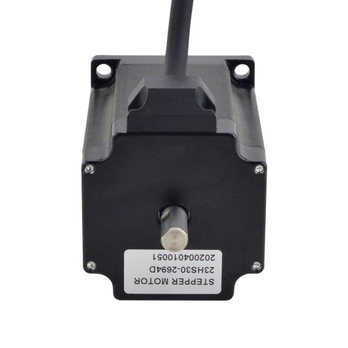 Çift Şaftlı Nema 23 Bipolar 1,8 derece 1,85 Nm (261,98 oz.in) 2,8 A 57x57x76 mm 4 Kablo