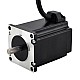1 Eksenli Adım Motoru CNC Kiti 1,85 Nm (262,03 oz.in) Nema 23 Adım Motoru 8 mm Çift Şaft