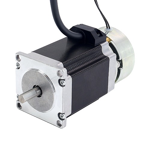 Nema 23 Step Motor 1,9 Nm (269 oz. inç) Fren Sürtünme Torku 2,0 Nm (283 oz. inç)