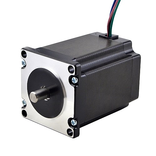 Kısa Şaft Nema 23 Bipolar 1,9Nm(269,06oz.in) 2,9 A 57x57x76,5 mm 4 Kablo