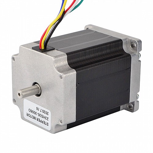 Çift Şaftlı Nema 23 Tek Kutuplu 1,8 derece 1,35 Nm (191,2 oz.in) 3A 57x57x76mm 6 Kablo Çift Şaftlı Nema 23 Tek Kutuplu 1,8 derece 1,35 Nm (191,2 oz.in) 3A 57x57x76mm 6 Kablo