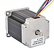 Çift Şaftlı Nema 23 Tek Kutuplu 1,8 derece 1,35 Nm (191,2 oz.in) 3A 57x57x76mm 6 Kablo Çift Şaftlı Nema 23 Tek Kutuplu 1,8 derece 1,35 Nm (191,2 oz.in) 3A 57x57x76mm 6 Kablo