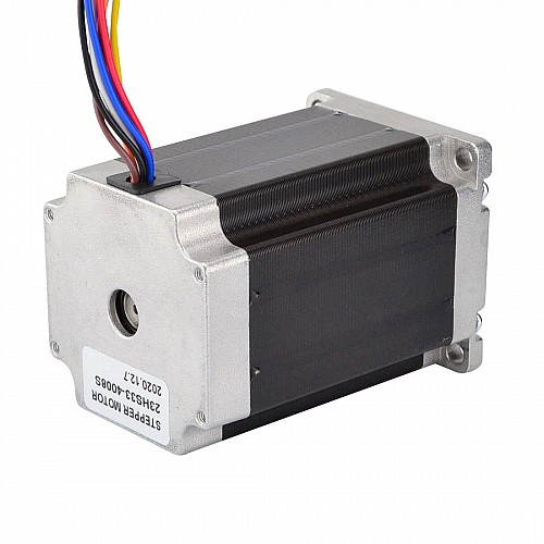 Nema 23 Bipolar 1,8 derece 2,83 Nm (400 oz.in) 4A 57x57x84mm 8 Kablo Nema 23 Bipolar 1,8 derece 2,83 Nm (400 oz.in) 4A 57x57x84mm 8 Kablo