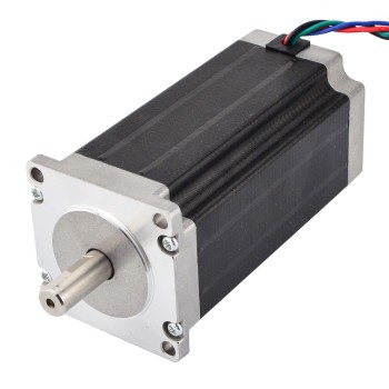 Nema 23 Bipolar 3Nm (425oz.in) 3.5A 57x57x113mm 4 Kablolu CNC Adım Motoru