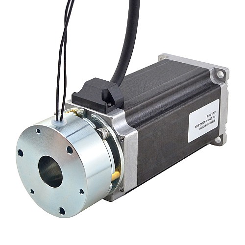 Nema 23 Step Motor 3,0 Nm (425 oz. inç) Fren Sürtünme Torku 2,0 Nm (283 oz. inç) Nema 23 Step Motor 3,0 Nm (425 oz. inç) Fren Sürtünme Torku 2,0 Nm (283 oz. inç)