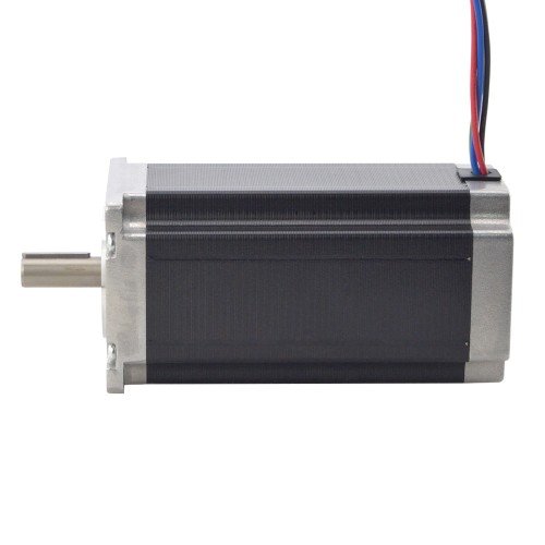 NmRV30 Sonsuz Dişli Hız Düşürücü için 9 mm Şaftlı Nema 23 Adım Motoru 3 Nm (425 oz.in)