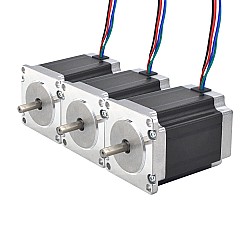 3 adet E Serisi Nema 23 Bipolar 1,8 derece 1,85 Nm (261,98 oz.in) 2,8 A 57x57x76 mm 4 Kablo