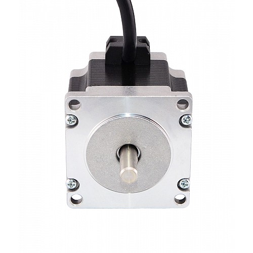 Çift Şaftlı Nema 23 Bipolar 0,9 derece 0,9 Nm (127,5 oz.in) 0,38 A 57x57x51 mm 4 Kablo