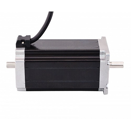 Çift Şaftlı Nema 23 Bipolar 2,8 Nm (396,51 oz.in) 4,2 A 57x57x113 mm 4 Kablo