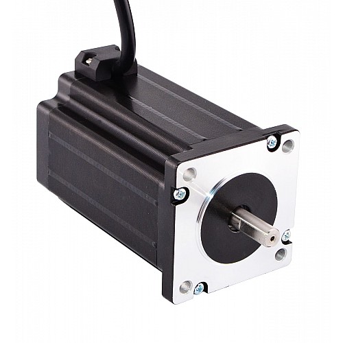 Çift Şaftlı Nema 23 Adım Motoru 4.2A 4Nm (566oz.in) 60x60x100mm 4 Kablo
