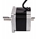 Kamalı Çift Şaftlı Nema 34 CNC Adım Motoru 4,5 Nm (637,25 oz.in) 5,5 A 86x86x80 mm Kamalı Çift Şaftlı Nema 34 CNC Adım Motoru 4,5 Nm (637,25 oz.in) 5,5 A 86x86x80 mm