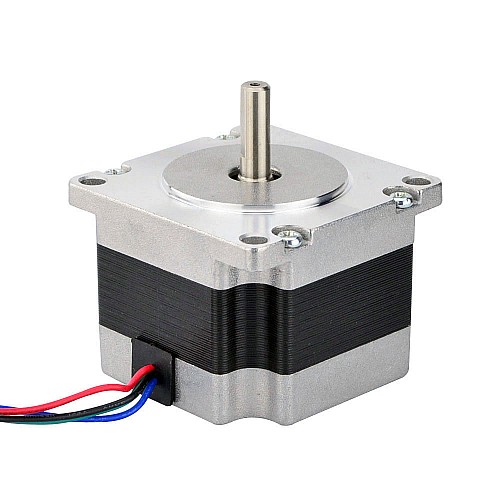 Nema 23 Bipolar 1,8 derece 0,6 Nm (84,97 oz.in) 0,88 A 57x57x42 mm 4 Kablo Nema 23 Bipolar 1,8 derece 0,6 Nm (84,97 oz.in) 0,88 A 57x57x42 mm 4 Kablo