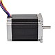 Nema 23 Bipolar 1,8 derece 2,83 Nm (400 oz.in) 4A 57x57x84mm 8 Kablo Nema 23 Bipolar 1,8 derece 2,83 Nm (400 oz.in) 4A 57x57x84mm 8 Kablo