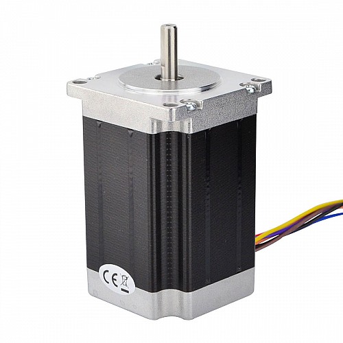 Nema 23 Bipolar 1,8 derece 2,83 Nm (400 oz.in) 4A 57x57x84mm 8 Kablo Nema 23 Bipolar 1,8 derece 2,83 Nm (400 oz.in) 4A 57x57x84mm 8 Kablo