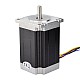 Nema 23 Bipolar 1,8 derece 2,83 Nm (400 oz.in) 4A 57x57x84mm 8 Kablo Nema 23 Bipolar 1,8 derece 2,83 Nm (400 oz.in) 4A 57x57x84mm 8 Kablo