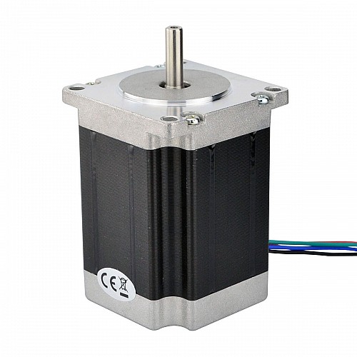 Nema 23 Bipolar 1,85 Nm (261,98 oz.in) 2,8 A 57x57x76 mm 4 Kablo Φ6 mm Şaft Nema 23 Bipolar 1,85 Nm (261,98 oz.in) 2,8 A 57x57x76 mm 4 Kablo Φ6 mm Şaft