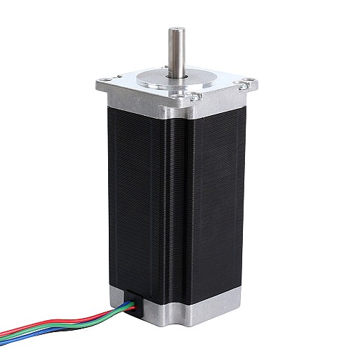 Nema 23 Bipolar 3Nm (425oz.in) 8mm Çap 4.2A 57x57x113mm 4 Kablolu Adım Motoru
