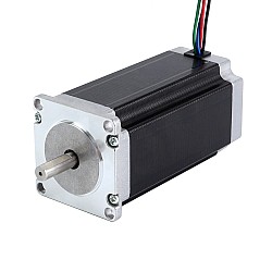 Nema 23 Bipolar 3Nm (425oz.in) 8mm Çap 4.2A 57x57x113mm 4 Kablolu Adım Motoru