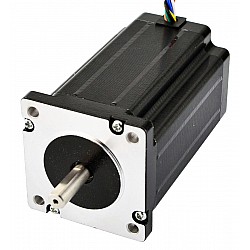 Çift Şaftlı Nema 23 CNC Adım Motoru 3,1 Nm (439 oz.in) 60x60x88 mm 8 Kablo