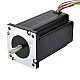Çift Şaftlı Nema 23 CNC Adım Motoru 3,4 Nm (481,48 oz.in) 60x60x100 mm 8 Kablo
