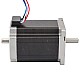 Çift Şaftlı Nema 23 CNC Adım Motoru 3,1 Nm (439 oz.in) 60x60x88 mm 8 Kablo