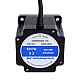 E Serisi Nema 34 Step Motor Bipolar 1,8 derece 4,8 Nm (679,74 oz.in) 6,0 A 86x86x80 mm 4 Kablo