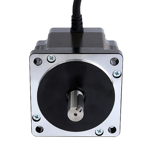 E Serisi Nema 34 Step Motor Bipolar 1,8 derece 4,8 Nm (679,74 oz.in) 6,0 A 86x86x80 mm 4 Kablo
