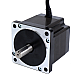E Serisi Nema 34 Step Motor Bipolar 1,8 derece 4,8 Nm (679,74 oz.in) 6,0 A 86x86x80 mm 4 Kablo