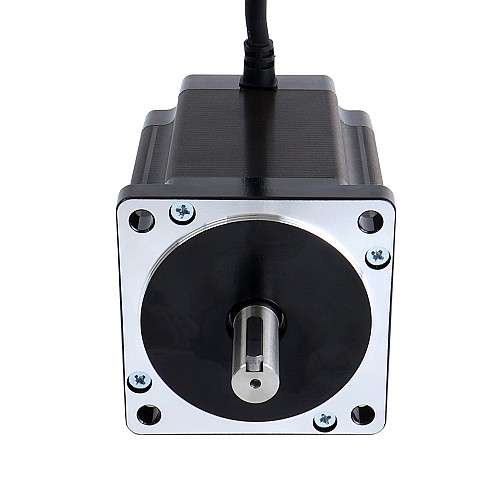 E Serisi Nema 34 Step Motor Bipolar 1,8 derece 8,2 Nm (1161,22 oz.in) 6,0 A 86x86x114 mm 4 Kablo
