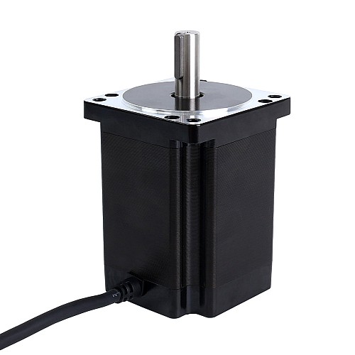 E Serisi Nema 34 Step Motor Bipolar 1,8 derece 8,2 Nm (1161,22 oz.in) 6,0 A 86x86x114 mm 4 Kablo