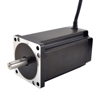 E Serisi Nema 34 Step Motor Bipolar 1,8 derece 12,0 Nm (1699,34 oz.in) 6,0 A 86x86x151,5 mm 4 Kablo
