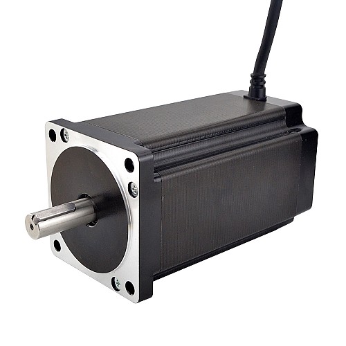 E Serisi Nema 34 Step Motor Bipolar 1,8 derece 12,0 Nm (1699,34 oz.in) 6,0 A 86x86x151,5 mm 4 Kablo
