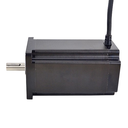 E Serisi Nema 34 Step Motor Bipolar 1,8 derece 12,0 Nm (1699,34 oz.in) 6,0 A 86x86x151,5 mm 4 Kablo