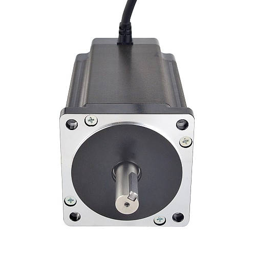 E Serisi Nema 34 Step Motor Bipolar 1,8 derece 12,0 Nm (1699,34 oz.in) 6,0 A 86x86x151,5 mm 4 Kablo