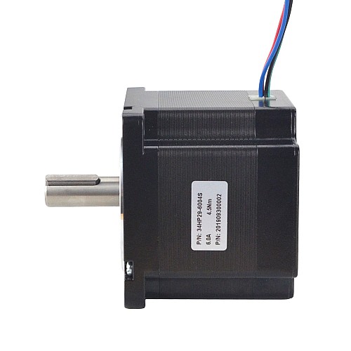 P Serisi Nema 34 Bipolar 1,8 derece 4,5 Nm (637,25 oz.in) 6,0 A 86x86x74 mm 4 Kablo