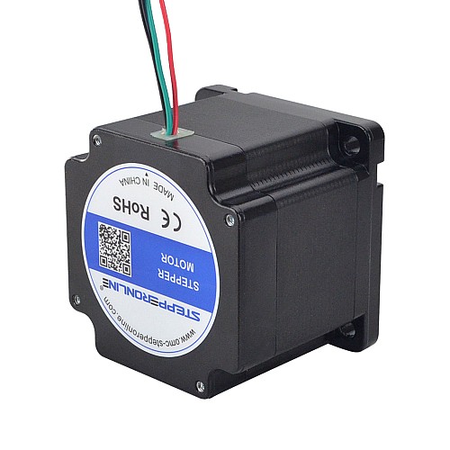 P Serisi Nema 34 Bipolar 1,8 derece 4,5 Nm (637,25 oz.in) 6,0 A 86x86x74 mm 4 Kablo