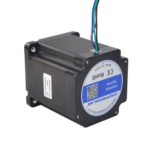 P Serisi Nema 34 Bipolar 1,8 derece 7,2 Nm (1019,81 oz.in) 6,0 A 86x86x95,3 mm 4 Kablo