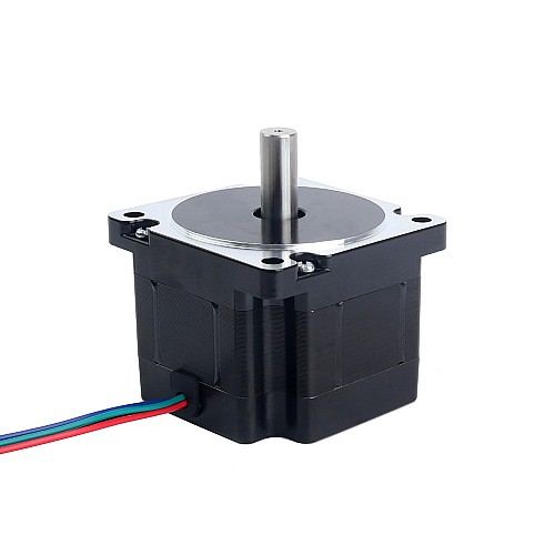 S Serisi Nema 34 Step Motor Bipolar 1,8 derece 3,3 Nm (467,32 oz.in) 5,6 A 86x86x64 mm 4 Kablo S Serisi Nema 34 Step Motor Bipolar 1,8 derece 3,3 Nm (467,32 oz.in) 5,6 A 86x86x64 mm 4 Kablo