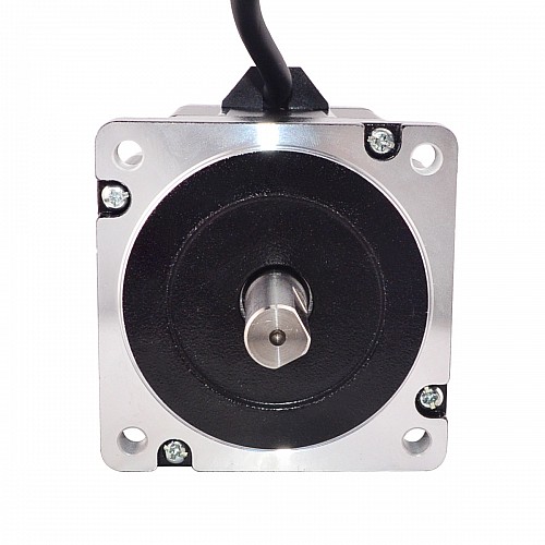 Nema 34 CNC Adım Motoru 3,6 Nm (509,90 oz.in) 4,0 A 86 x 86 x 76 mm 4 kablo