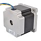 Nema 34 CNC Adım Motoru 4,5 Nm (637,25 oz.in) 5,5 A 86x86x80 mm Anahtar Yolu Şaftı