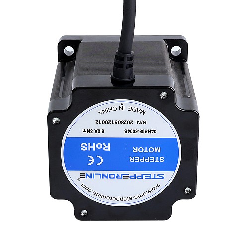 S Serisi Nema 34 Adım Motoru 8,0 Nm (1132,89 oz.in) 6,0 A 86x86x98 mm 4 Kablo