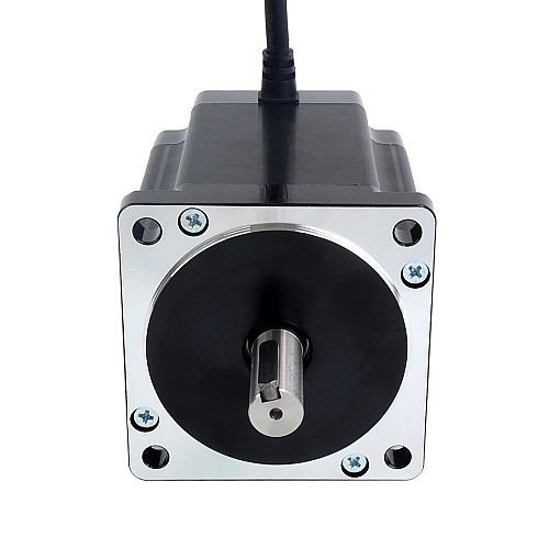 S Serisi Nema 34 Step Motor Bipolar 1,8 derece 8,2 Nm (1161,45 oz.in) 6,0 A 86x86x113mm 4 Kablo S Serisi Nema 34 Step Motor Bipolar 1,8 derece 8,2 Nm (1161,45 oz.in) 6,0 A 86x86x113mm 4 Kablo